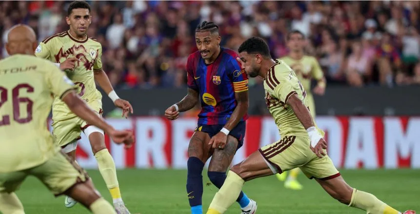 الأهلي وبرشلونة